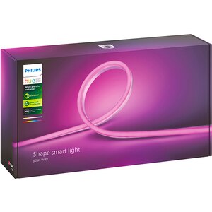 Banda LED exterior Smart PHILIPS Hue 8718699709853, ZigBee Light Link, RGB, 37.5W, 1650lm, 4.87m Banda LED exterior Smart PHILIPS Hue 8718699709853, ZigBee Light Link, RGB, 37.5W, 1650lm, 4.87m