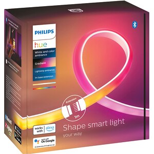 Extensie Banda LED PHILIPS HUE 8719514339989 Gradient Lightstrip Wi-Fi, lumina LED RGB, 12.3W, 1000lm, 1m Extensie Banda LED PHILIPS HUE 8719514339989 Gradient Lightstrip Wi-Fi, lumina LED RGB, 12.3W, 1000lm, 1m