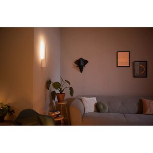 Aplica LED smart PHILIPS HUE 8719514343443, 12.2W, 850lm, IP20, alb Aplica LED smart PHILIPS HUE 8719514343443, 12.2W, 850lm, IP20, alb