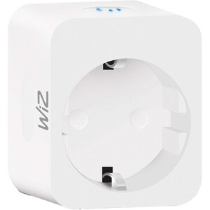 Priza inteligenta WIZ Smart Plug, Wi-Fi, IP20, Energy monitoring, alb Priza inteligenta WIZ Smart Plug, Wi-Fi, IP20, Energy monitoring, alb