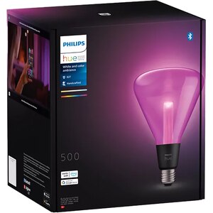 Bec LED Smart PHILIPS HUE LG Triangle, E27, 6.8W, 500lm, lumina rece Bec LED Smart PHILIPS HUE LG Triangle, E27, 6.8W, 500lm, lumina rece