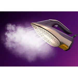 Fier de calcat PHILIPS Azur 8000 DST8040/30, 3000W, 260g/min, 350ml, talpa SteamGlide Elite, mov-auriu Fier de calcat PHILIPS Azur 8000 DST8040/30, 3000W, 260g/min, 350ml, talpa SteamGlide Elite, mov-auriu