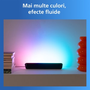Gradient Light Bars PHILIPS 8721103160669, Wi-Fi, RGBIC LED, WiZ, IP20 Gradient Light Bars PHILIPS 8721103160669, Wi-Fi, RGBIC LED, WiZ, IP20