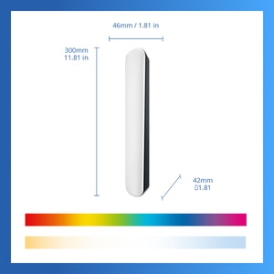 Gradient Light Bars PHILIPS 8721103160669, Wi-Fi, RGBIC LED, WiZ, IP20 Gradient Light Bars PHILIPS 8721103160669, Wi-Fi, RGBIC LED, WiZ, IP20