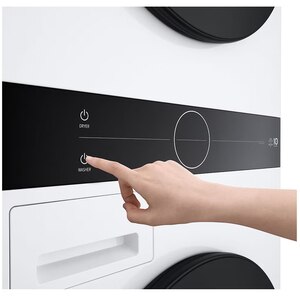 Masina de spalat rufe frontala cu uscator LG WashTower WT1210WWF, 12/10 kg, 1400 rpm, Clasa A/C, Wi-Fi, alb Masina de spalat rufe frontala cu uscator LG WashTower WT1210WWF, 12/10 kg, 1400 rpm, Clasa A/C, Wi-Fi, alb