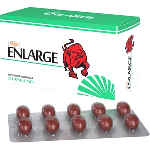 Supliment alimentar Enlarge, 30 capsule moi, SUN WAVE PHARMA Supliment alimentar Enlarge, 30 capsule moi, SUN WAVE PHARMA