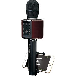 Microfon karaoke LENCO BMC-090BK, Bluetooth, USB, negru Microfon karaoke LENCO BMC-090BK, Bluetooth, USB, negru