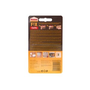 Banda dubla adeziva Moment Fix 19 mm x 1.5 m, rosu Banda dubla adeziva Moment Fix 19 mm x 1.5 m, rosu
