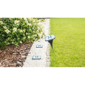 Set 2 spoturi solare GLOBO, IP44, plastic, transparent Set 2 spoturi solare GLOBO, IP44, plastic, transparent