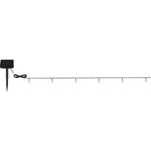 Ghirlanda solara GLOBO, 2m, 2700K, IP44, plastic, negru Ghirlanda solara GLOBO, 2m, 2700K, IP44, plastic, negru