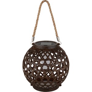Felinar solar GLOBO, efect flacara, 1800K, plastic, bronz Felinar solar GLOBO, efect flacara, 1800K, plastic, bronz