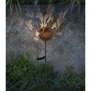 Lampa solara GLOBO Vintage, 3000K, IP44, metal, bronz Lampa solara GLOBO Vintage, 3000K, IP44, metal, bronz
