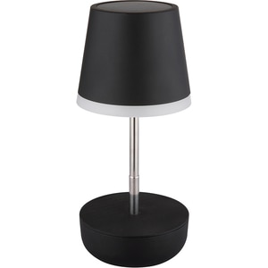 Veioza solara GLOBO, 3000K, IP44, plastic, negru Veioza solara GLOBO, 3000K, IP44, plastic, negru