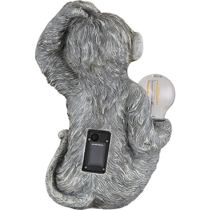 Lampa solara GLOBO maimuta, 3000K, IP44, plastic, gri mat Lampa solara GLOBO maimuta, 3000K, IP44, plastic, gri mat
