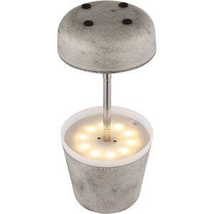 Veioza solara GLOBO, 3000K, IP44, plastic, bej Veioza solara GLOBO, 3000K, IP44, plastic, bej