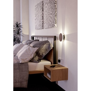 Aplica Led EGLO Talamello, 12W, 1450lm, lumina calda, IP20, negru-alb Aplica Led EGLO Talamello, 12W, 1450lm, lumina calda, IP20, negru-alb