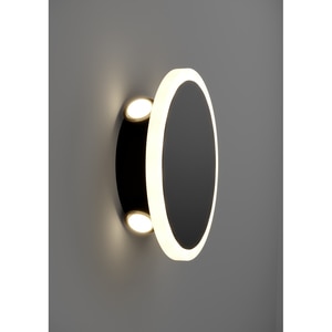 Aplica Led EGLO Talamello, 12W, 1450lm, lumina calda, IP20, negru-alb Aplica Led EGLO Talamello, 12W, 1450lm, lumina calda, IP20, negru-alb