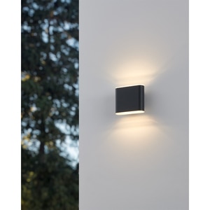 Aplica exterior EGLO Grutti, LED, CCT, 2x2.9W, IP65, antracit Aplica exterior EGLO Grutti, LED, CCT, 2x2.9W, IP65, antracit