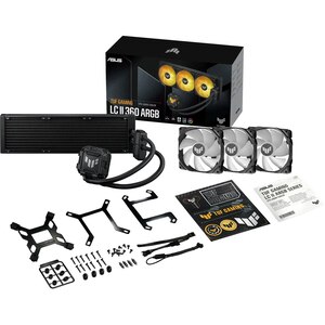 Cooler procesor cu racire lichida ASUS TUF Gaming LC II 360 ARGB, 3x120mm, 90RC00M1-M0UAY0 Cooler procesor cu racire lichida ASUS TUF Gaming LC II 360 ARGB, 3x120mm, 90RC00M1-M0UAY0