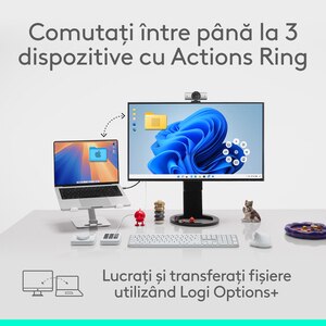 Mouse Wireless LOGITECH MX Master 4, 8000 dpi, Bluetooth, grafit Mouse Wireless LOGITECH MX Master 4, 8000 dpi, Bluetooth, grafit