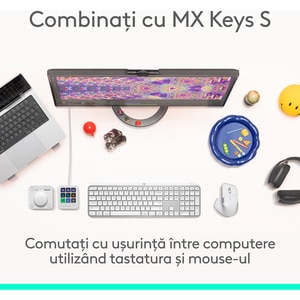 Mouse Wireless LOGITECH MX Master 4, 8000 dpi, Bluetooth, gri Mouse Wireless LOGITECH MX Master 4, 8000 dpi, Bluetooth, gri
