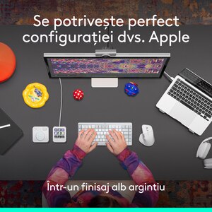 Mouse Bluetooth pentru Mac LOGITECH MX Master 4, 8000 dpi, argintiu Mouse Bluetooth pentru Mac LOGITECH MX Master 4, 8000 dpi, argintiu