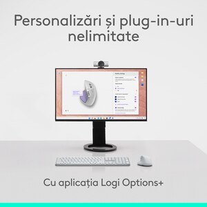 Mouse Bluetooth pentru Mac LOGITECH MX Master 4, 8000 dpi, argintiu Mouse Bluetooth pentru Mac LOGITECH MX Master 4, 8000 dpi, argintiu