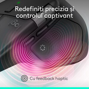Mouse Bluetooth pentru Mac LOGITECH MX Master 4, 8000 dpi, negru Mouse Bluetooth pentru Mac LOGITECH MX Master 4, 8000 dpi, negru