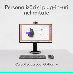 Mouse Bluetooth pentru Mac LOGITECH MX Master 4, 8000 dpi, negru Mouse Bluetooth pentru Mac LOGITECH MX Master 4, 8000 dpi, negru