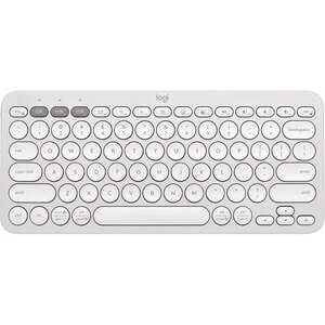 Tastatura Wireless LOGITECH Pebble Keys 2 K380s Multi-Device, Bluetooth, Layout US INT, alb Tastatura Wireless LOGITECH Pebble Keys 2 K380s Multi-Device, Bluetooth, Layout US INT, alb