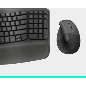 Kit tastatura si mouse Wireless LOGITECH Wave Keys and Lift Combo, USB, Layout US, negru Kit tastatura si mouse Wireless LOGITECH Wave Keys and Lift Combo, USB, Layout US, negru