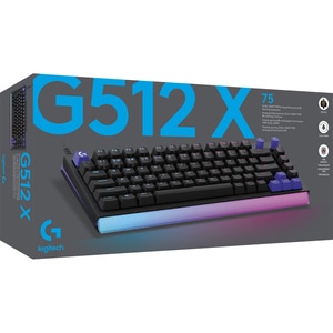 Tastatura Gaming mecanica LOGITECH G512 X 75 Linear, USB, Layout US, negru Tastatura Gaming mecanica LOGITECH G512 X 75 Linear, USB, Layout US, negru