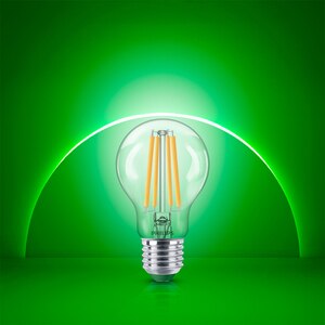 Bec LED filament PHILIPS, A60, E27, 5.2W, 2700K, 1095lm, lumina calda Bec LED filament PHILIPS, A60, E27, 5.2W, 2700K, 1095lm, lumina calda