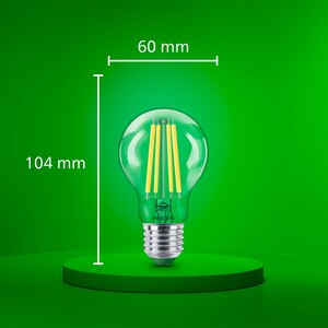 Bec LED filament PHILIPS, A60, E27, 5.2W, 4000K, 1095lm, lumina neutra Bec LED filament PHILIPS, A60, E27, 5.2W, 4000K, 1095lm, lumina neutra
