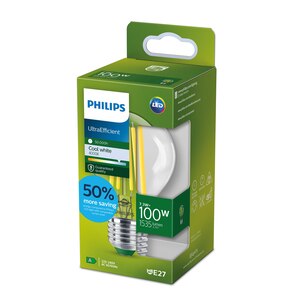 Bec LED filament PHILIPS, A60, E27, 7.3W, 4000K, 1535lm, lumina neutra Bec LED filament PHILIPS, A60, E27, 7.3W, 4000K, 1535lm, lumina neutra