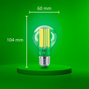 Bec LED filament PHILIPS, A60, E27, 7.3W, 4000K, 1535lm, lumina neutra Bec LED filament PHILIPS, A60, E27, 7.3W, 4000K, 1535lm, lumina neutra