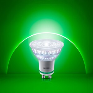 Spot LED PHILIPS, 2.1W, 375lm, IP20, lumina calda, transparent Spot LED PHILIPS, 2.1W, 375lm, IP20, lumina calda, transparent
