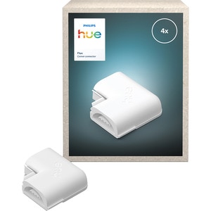 Set 4 conectori de colt PHILIPS HUE, 4 x 8.9 x 9 cm, IP20, plastic, alb Set 4 conectori de colt PHILIPS HUE, 4 x 8.9 x 9 cm, IP20, plastic, alb