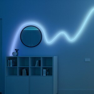 Banda LED RGB PHILIPS Hue Essential, 19W, IP20, plastic, transparent, 5 m Banda LED RGB PHILIPS Hue Essential, 19W, IP20, plastic, transparent, 5 m