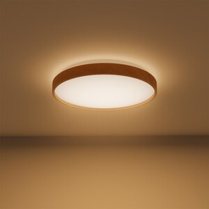 Plafoniera LED PHILIPS Stylique, 24W, 2600lm, IP20, lumina calda, maro Plafoniera LED PHILIPS Stylique, 24W, 2600lm, IP20, lumina calda, maro
