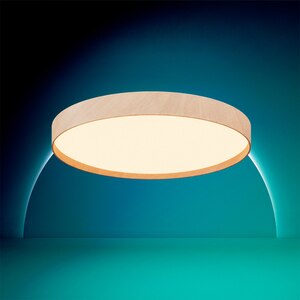 Plafoniera LED PHILIPS Stylique, 24W, 2600lm, IP20, lumina calda, maro Plafoniera LED PHILIPS Stylique, 24W, 2600lm, IP20, lumina calda, maro