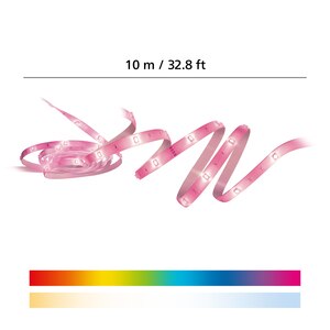 Banda LED Smart PHILIPS, RGB, telecomanda inclusa, 22W, 3800lm, 10 m Banda LED Smart PHILIPS, RGB, telecomanda inclusa, 22W, 3800lm, 10 m