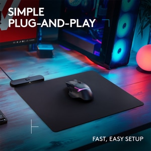 Mouse Pad Gaming LOGITECH Powerplay 2, negru Mouse Pad Gaming LOGITECH Powerplay 2, negru