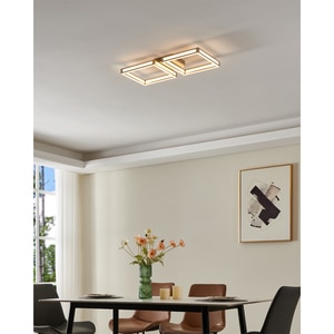 Plafoniera EGLO Altaflor, LED, 8x2.8W, 3040lm, alb Plafoniera EGLO Altaflor, LED, 8x2.8W, 3040lm, alb