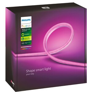 Banda LED Smart PHILIPS Hue 8718699709839, ZigBee, RGB, 20W, 850lm, 2m Banda LED Smart PHILIPS Hue 8718699709839, ZigBee, RGB, 20W, 850lm, 2m
