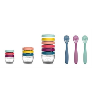 Recipiente stocare hrana BABYMOOV A004310, 27 piese, multicolor Recipiente stocare hrana BABYMOOV A004310, 27 piese, multicolor