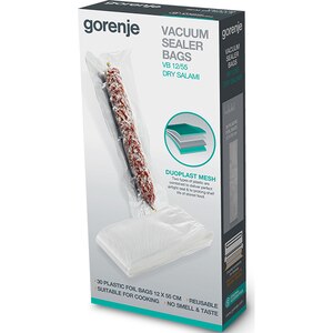 Set pungi pentru vidat GORENJE VB12/55, 30 buc, transparent Set pungi pentru vidat GORENJE VB12/55, 30 buc, transparent