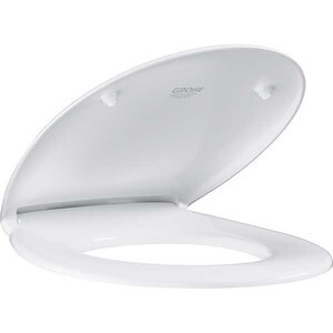 Capac WC GROHE Bau 39492000, duroplast, alb Capac WC GROHE Bau 39492000, duroplast, alb