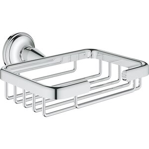 Suport perete GROHE Essentials Authentic 40659001, argintiu Suport perete GROHE Essentials Authentic 40659001, argintiu