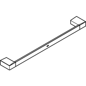 Suport prosop GROHE Selection Cube 40767000, 50cm, argintiu Suport prosop GROHE Selection Cube 40767000, 50cm, argintiu